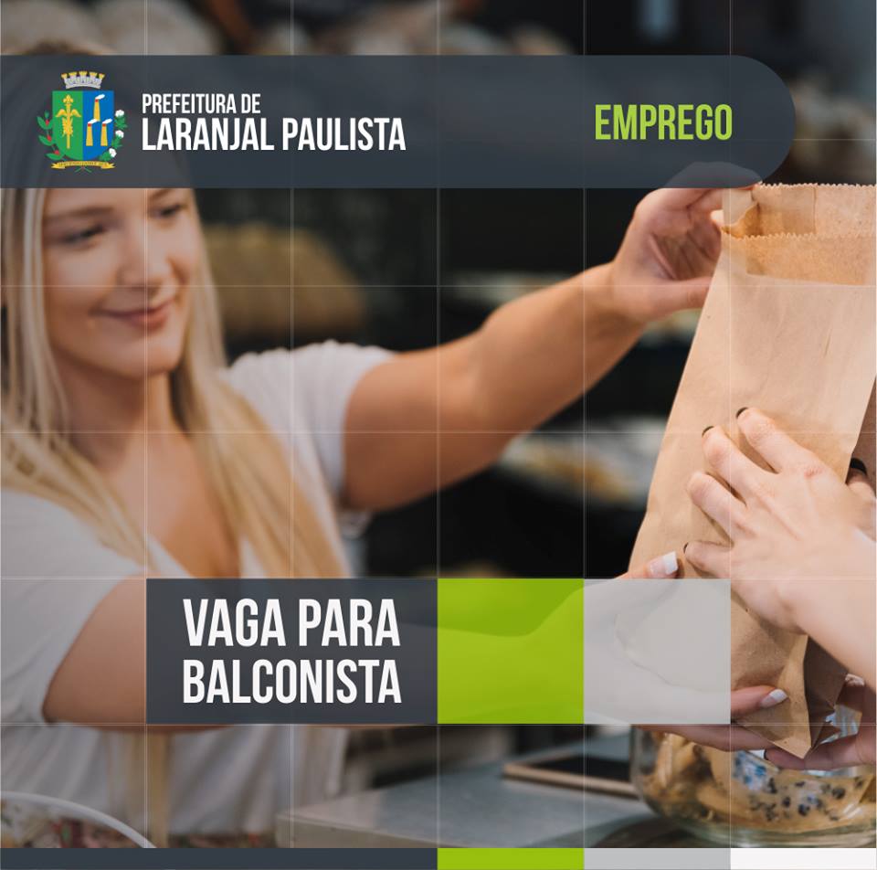 Emprego De Balconista De Segunda A Sexta