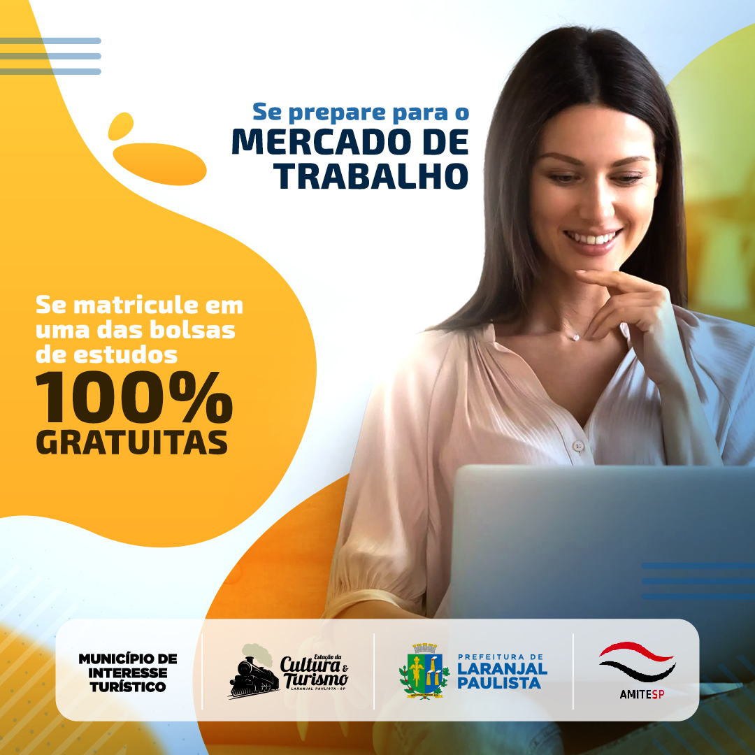 Secretaria Da Cultura E Turismo Disponibiliza Novos Cursos Online Gratuitos Prefeitura Do Municipio De Laranjal Paulista